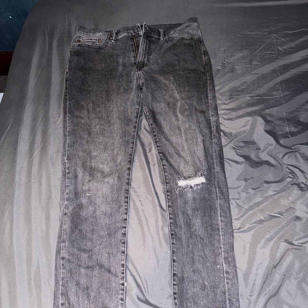 GAP Denim Slim Taper Jeans in Gray